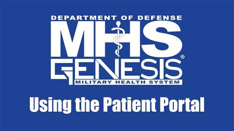 tricare patient portal genesis